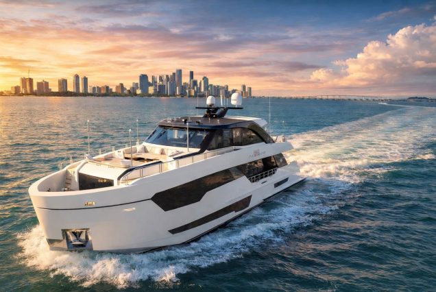 VIP 95ft Ocean Alexander Yacht With Jacuzzi ultra-luxury yacht available for charter in Miami