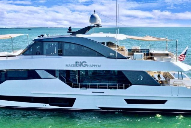 VIP 95ft Ocean Alexander Yacht With Jacuzzi ultra-luxury yacht available for charter in Miami