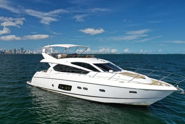 70ft Sunseeker Playhouse luxury yacht available for charter in Miami