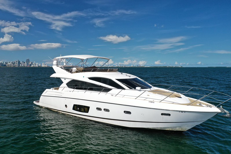 70ft Sunseeker Playhouse luxury yacht available for charter in Miami