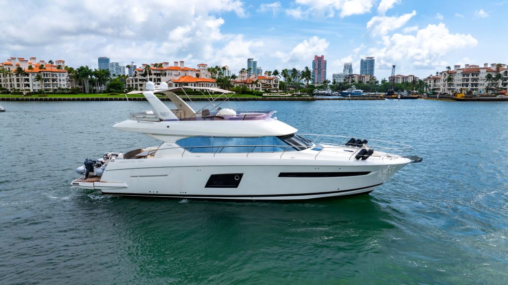 World Wide 62ft Prestige Yacht luxury yacht available for charter in Miami