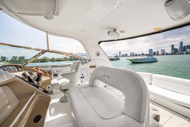50ft Sea Ray Yacht premium boat available for charter in Miami