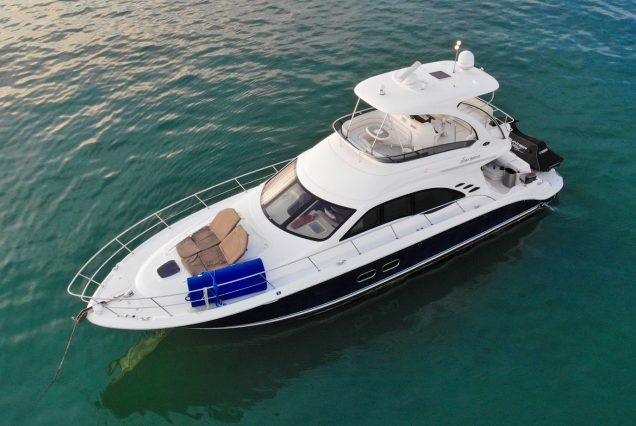 54ft Sea Ray (Sedan Bridge) premium yacht available for charter in Miami