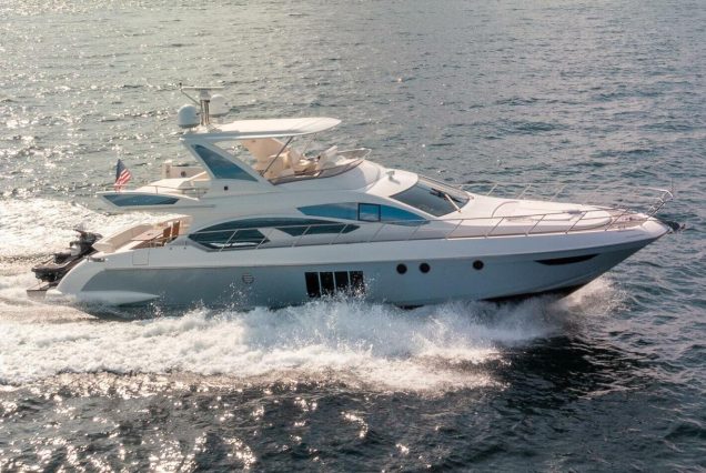 70ft Azimut WARRIOR II luxury yacht available for charter in Miami