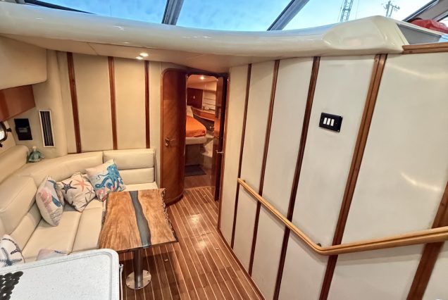 Viking Princess 55ft TA-KEE-LA Miami fully equipped galley with modern layout