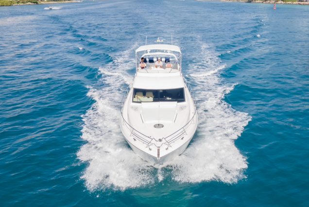 Catalaya 55ft Fairline luxury yacht available for charter in Miami