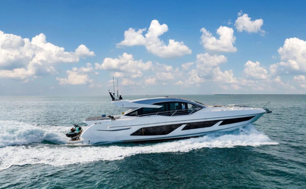 Luxury 74ft Sunseeker Predator Miami high-performance luxury yacht available for charter