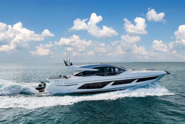 Luxury 74ft Sunseeker Predator Miami high-performance luxury yacht available for charter