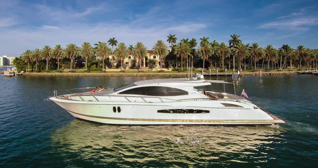 75ft Lazzara LSX Miami luxury yacht available for charter