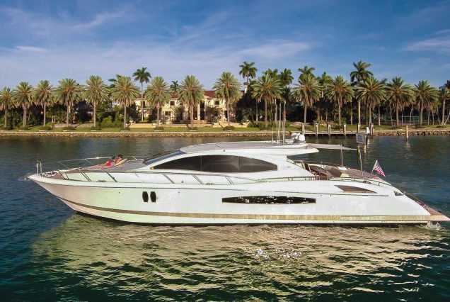 75ft Lazzara LSX Miami luxury yacht available for charter