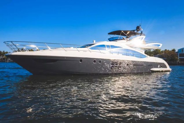 72ft Azimut Blackjack Miami luxury yacht available for charter