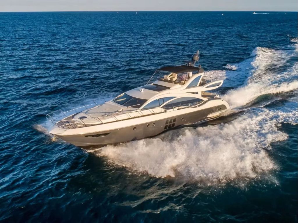 72ft Azimut Blackjack Miami luxury yacht available for charter