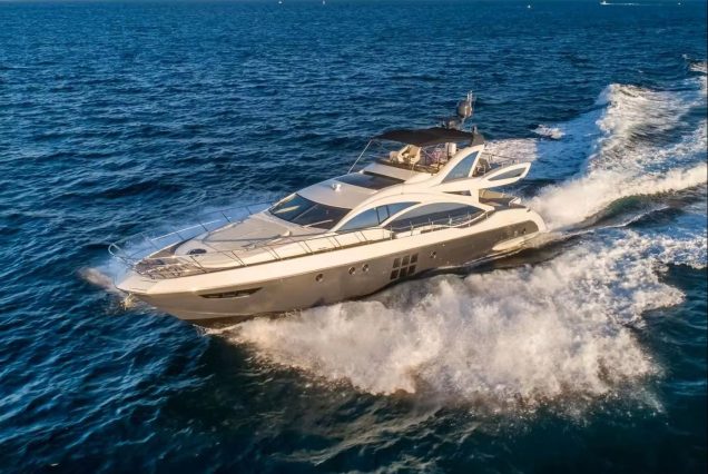 72ft Azimut Blackjack Miami luxury yacht available for charter