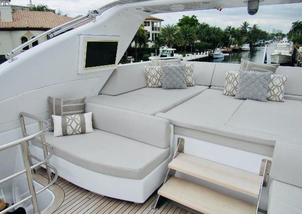 Luxury 105ft Leopard Miami elevated lounge offering breathtaking ocean and skyline views