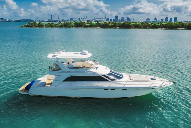 50ft Sea Ray Sedan Coast to Coast Miami luxury yacht available for charter