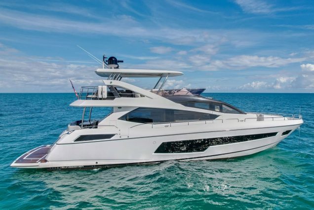 75ft Sunseeker M4 Predator Miami 2020 luxury performance yacht available for charter