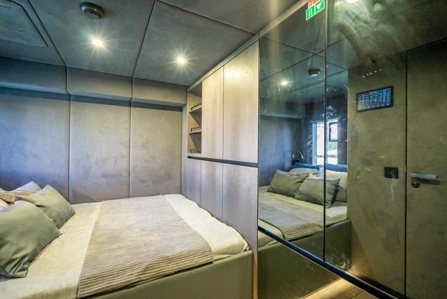Sunreef 70ft ARCHIPIELAGO Miami guest cabin with ultra-modern interiors and premium sleeping comfort