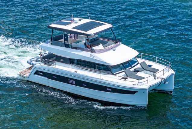 50ft Fountaine Happy Place Miami 2023 luxury catamaran available for charter
