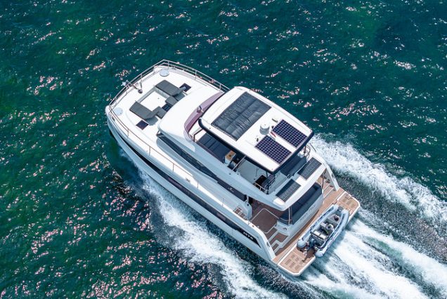 50ft Fountaine Happy Place Miami 2023 luxury catamaran available for charter