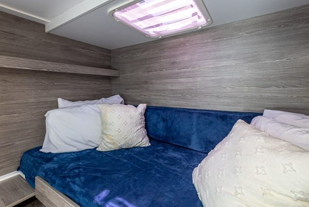 50ft Fountaine Happy Place Miami spacious master bedroom designed for relaxed luxury