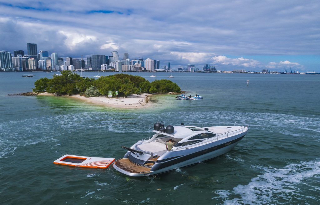 Velocity 50ft Pershing Miami luxury performance yacht available for charter