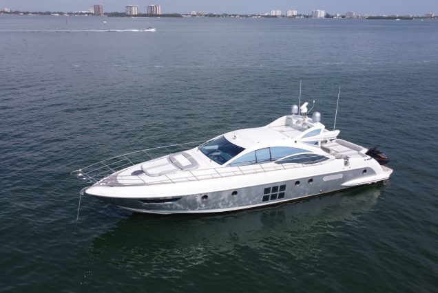 Azimut 62ft LIFE IS GREAT Miami luxury yacht available for charter