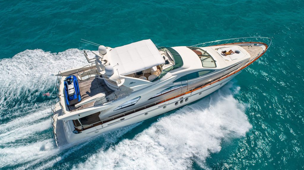 Grace 84ft Azimut Miami luxury yacht available for charter