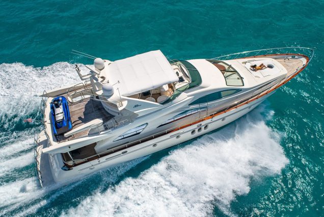 Grace 84ft Azimut Miami luxury yacht available for charter