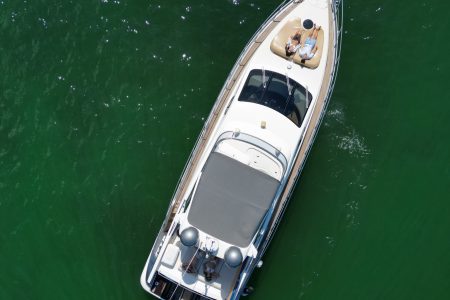 Azimut 57ft Modern Yacht sleek luxury yacht available for charter in Miami