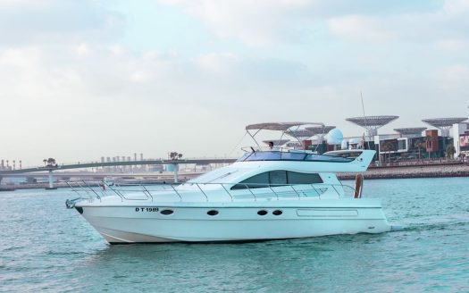 48ft ENTERPRISE RSY Side Deck with Dubai marina view