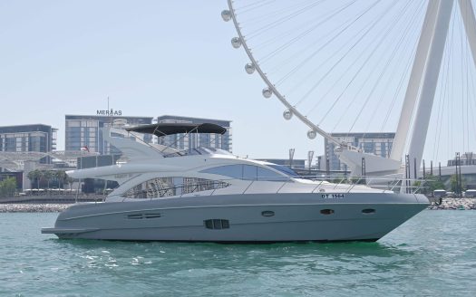 59FT Majesty RSY Front Bow Deck with Ain Dubai View