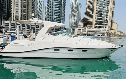 Luxury ORYX 40FT Front Bow Deck and sun bed