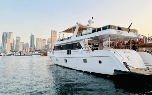 Maryam 95ft Promenade Deck and swim platform