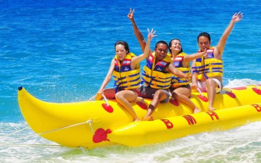 30-minutes Banana Ride for 350 AED.