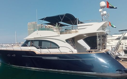 Modern 65ft Yacht Side Deck