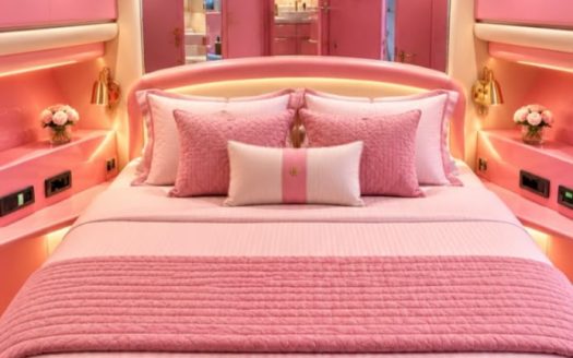 Pink 64ft Hello Kitty Yacht